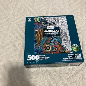 Color your own Owl Puzzle